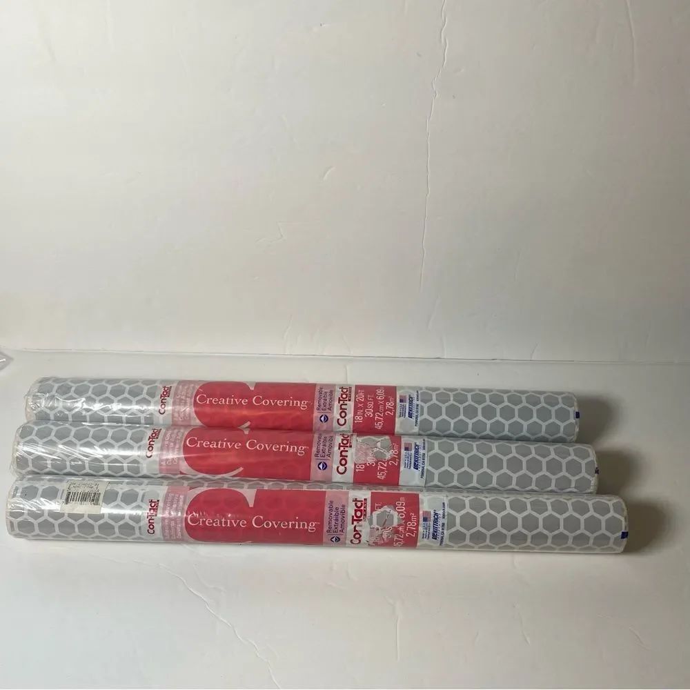 Con-Tact Creative Covering Adhesive/Removable Lining 3 Rolls Sealed